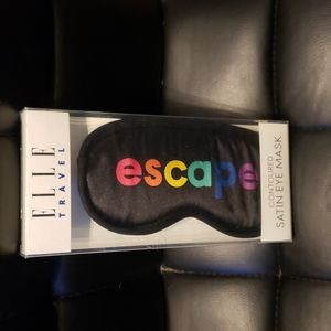 ELLE Travel satin eye mask